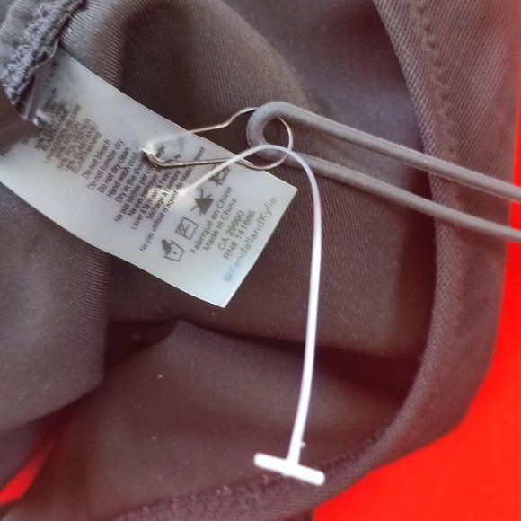 Kendall & Kylie swim wear one piece black women's size XS NWT - Picture 6 of 6